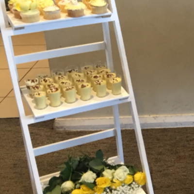 Three Tier Ladder Shelf