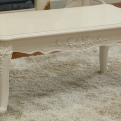 White french coffee table