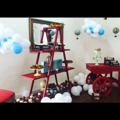 Red A Frame ladder