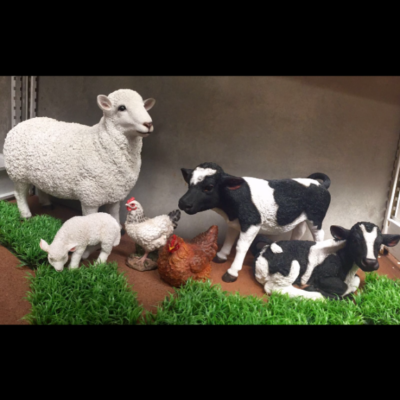 Farm animals set