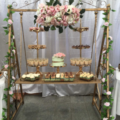 Gold Swing Table