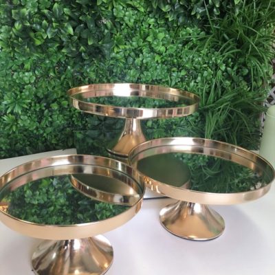35cm gold luxe cake stand