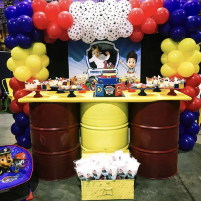 Red or yellow oil drum