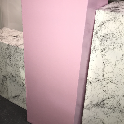 90cm pink pedestal