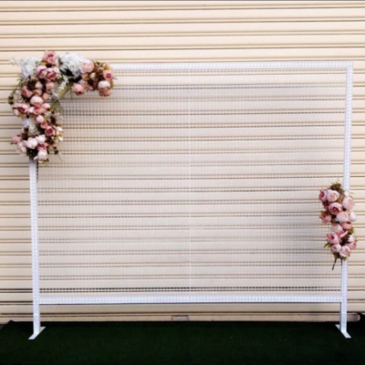 2.4m wide rectangle mesh backdrop