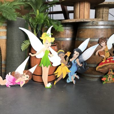 Fairy timber cut outs