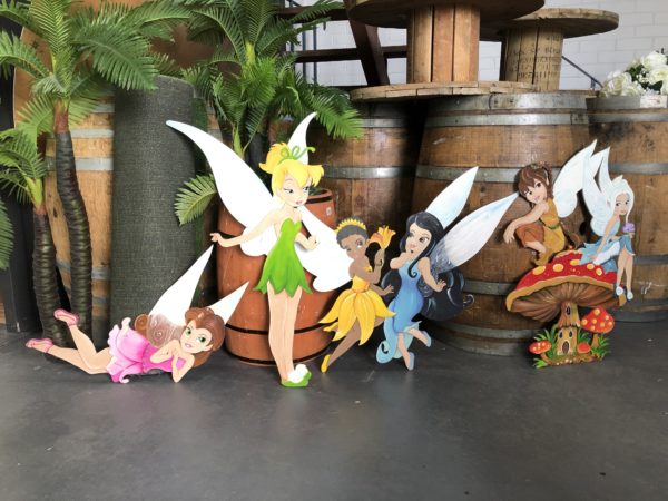 Fairy timber cut outs