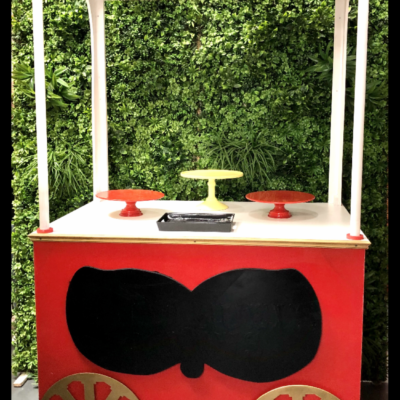 Circus candy cart