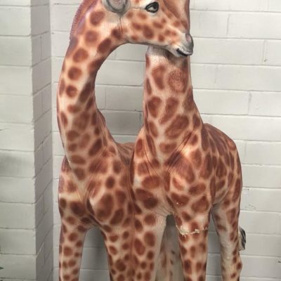 Large double giraffe
