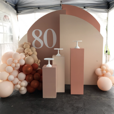110cm peach plinth
