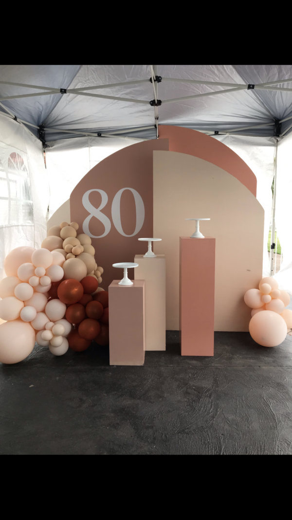 110cm peach plinth