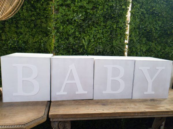 White BABY boxes