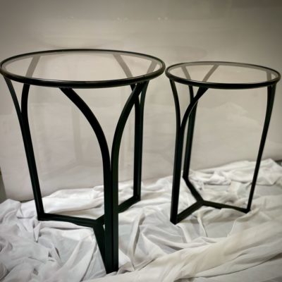 Veronica black pedestal 60cm