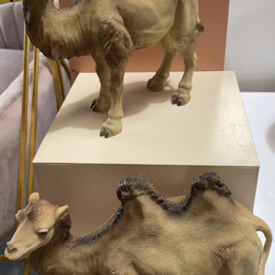 Small ceramic camel