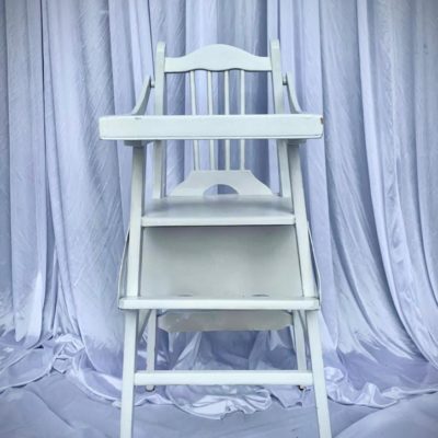 White high chair