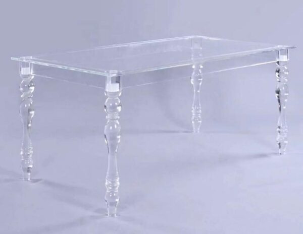 Acrylic classic table