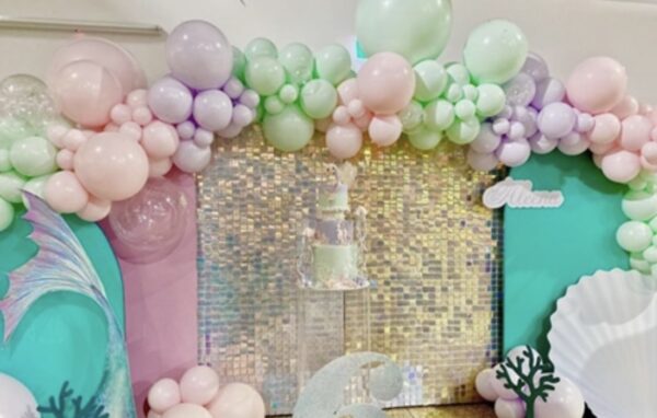 Pearl shimmer wall