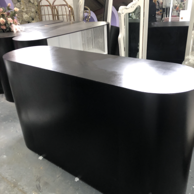 Black bar table